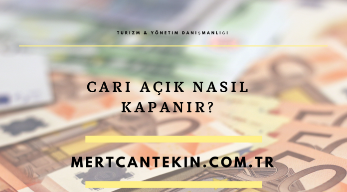 Cari Açığı Turizm Kapatır!