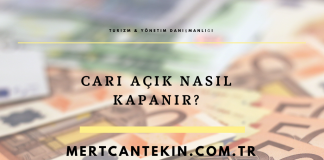 Cari Açığı Turizm Kapatır!