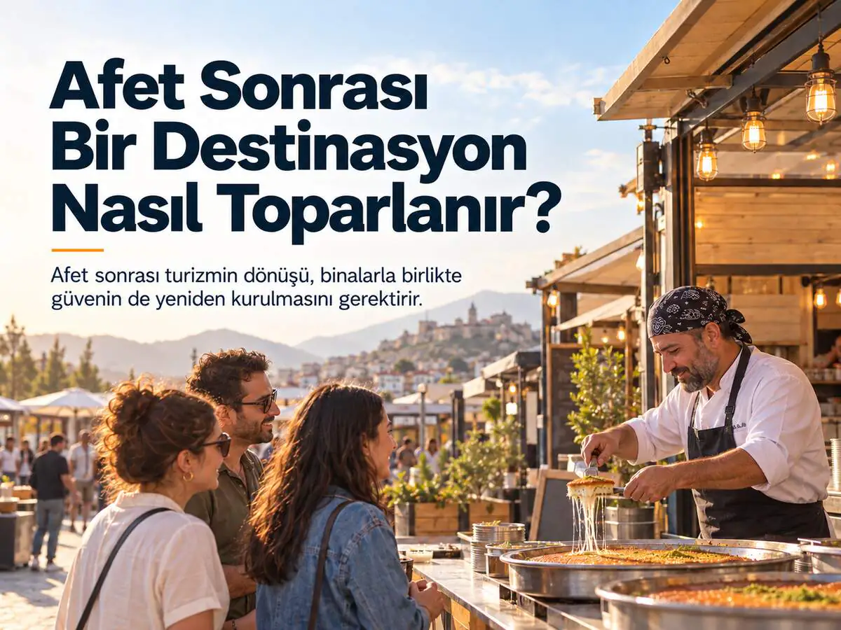 Afet Sonrası Bir Destinasyon Nasıl Toparlanır?