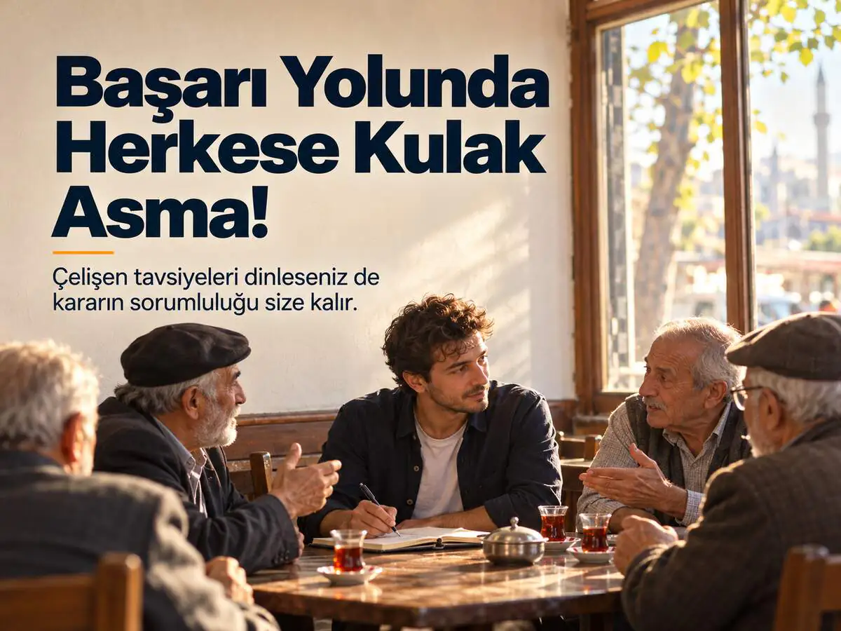 Başarı Yolunda Herkese Kulak Asma!