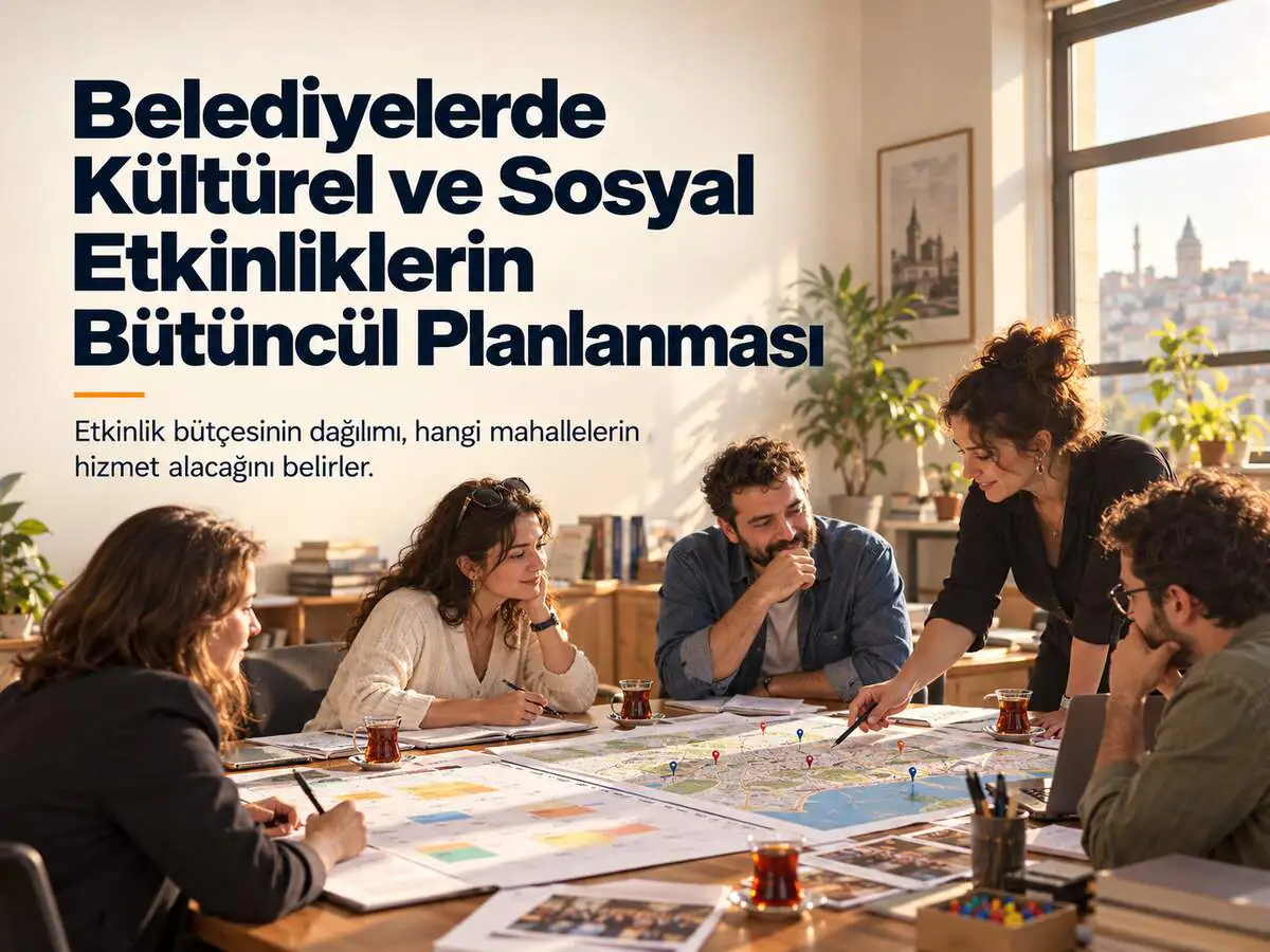 Belediyelerde Kültürel ve Sosyal Etkinliklerin Bütüncül Planlanması