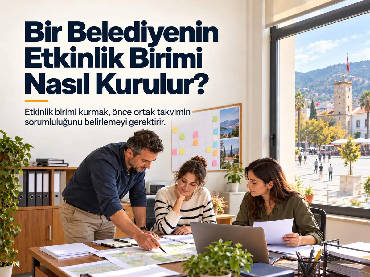 Bir Belediyenin Etkinlik Birimi Nasıl Kurulur?