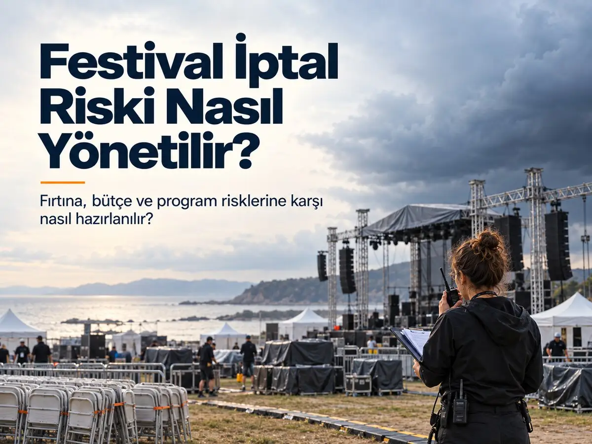 Festival İptal Riski Nasıl Yönetilir?