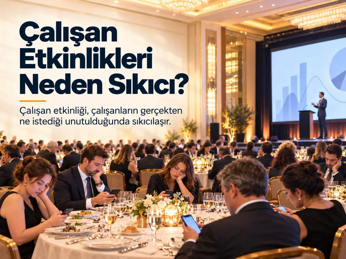 Çalışan Etkinlikleri Neden Sıkıcı?