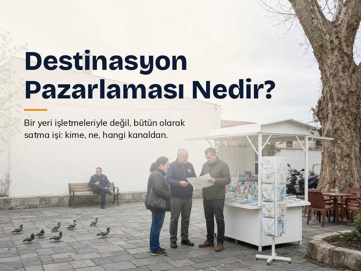 Destinasyon Pazarlaması Nedir? Destinasyon Yönetiminden Farkı ve Bir Şehrin Pazarlama Planı