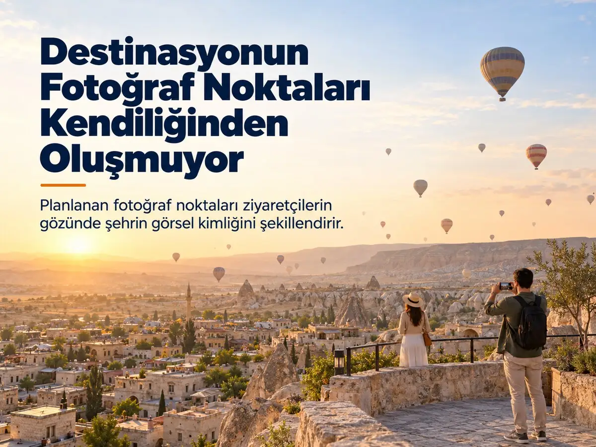 Destinasyonun Fotoğraf Noktaları Kendiliğinden Oluşmuyor