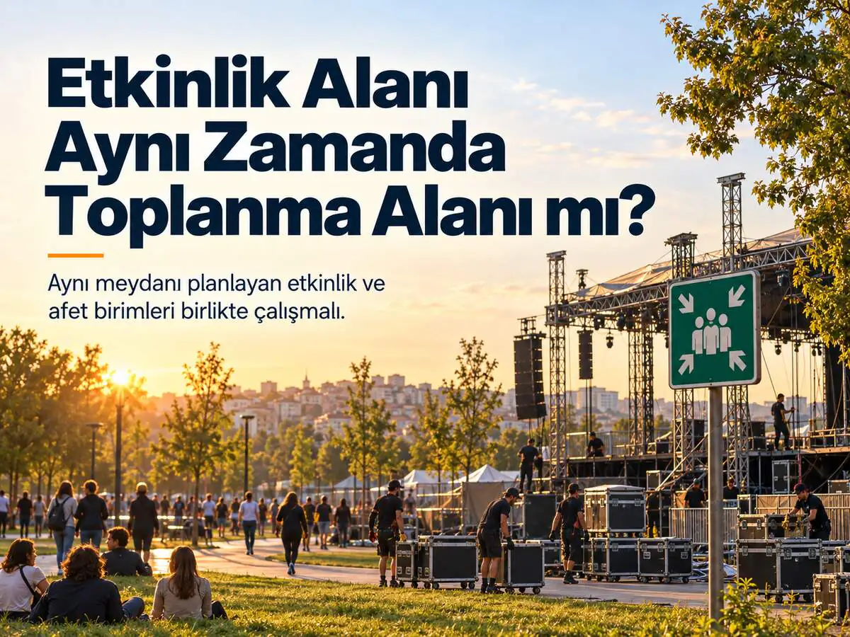 Etkinlik Alanı Aynı Zamanda Toplanma Alanı mı?