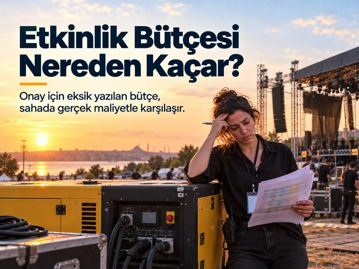 Etkinlik Bütçesi Nereden Kaçar?