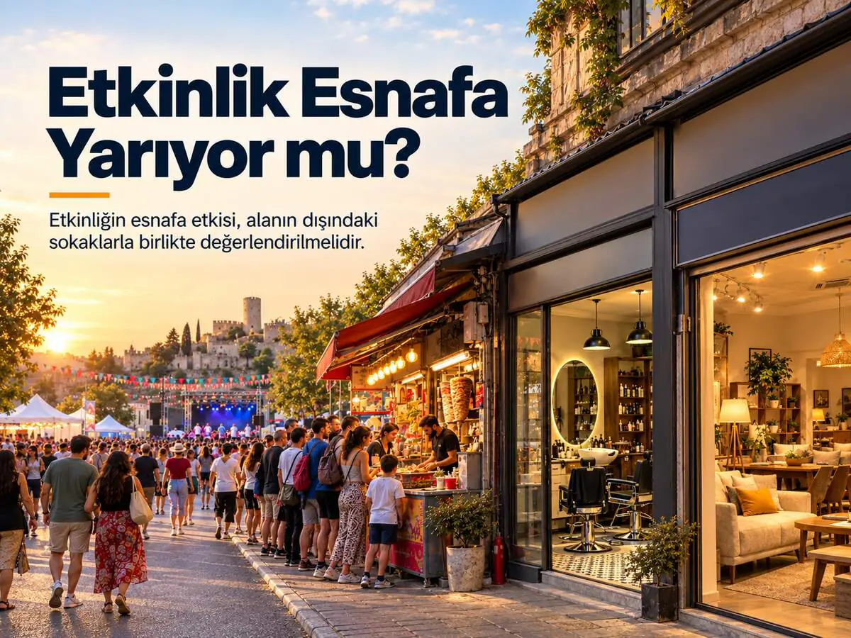 Etkinlik Esnafa Yarıyor mu?