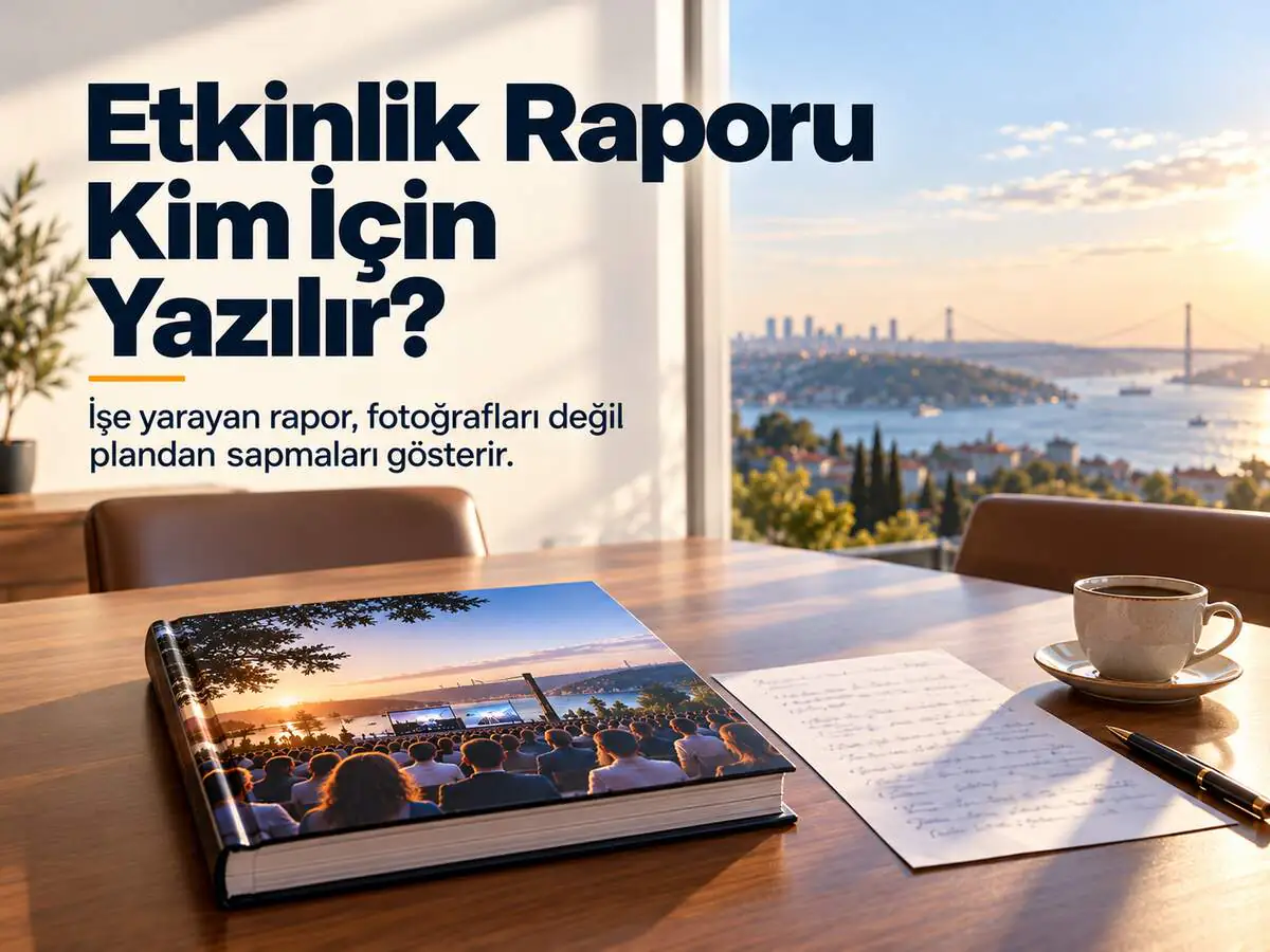 Etkinlik Raporu Kim İçin Yazılır?