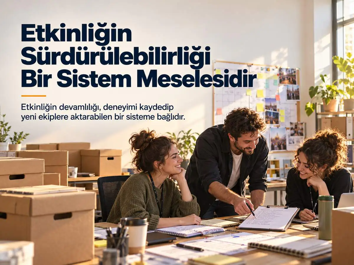 Sürdürülebilir Etkinlik Planlamak