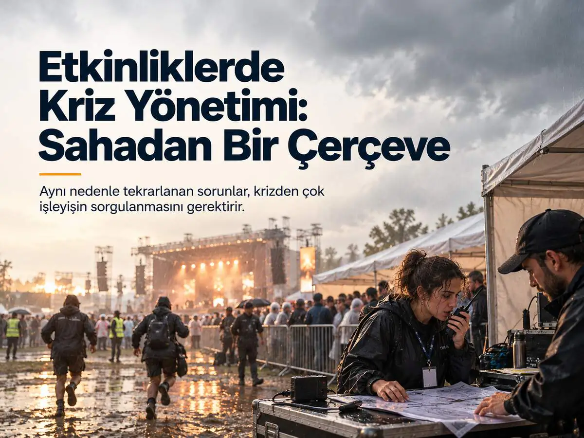 Etkinliklerde Kriz Yönetimi: Sahadan Bir Çerçeve