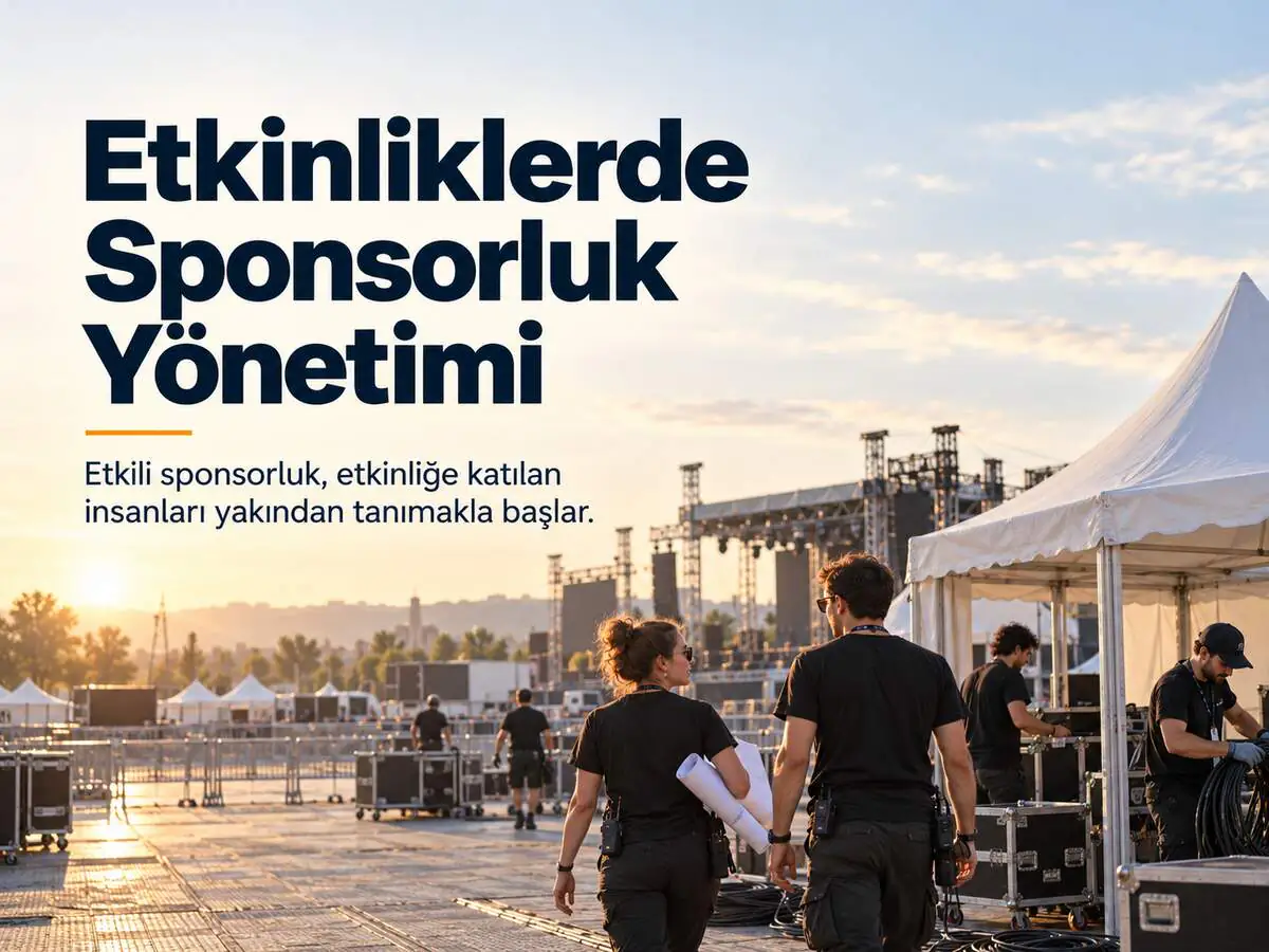 Etkinliklerde Sponsorluk Yönetimi