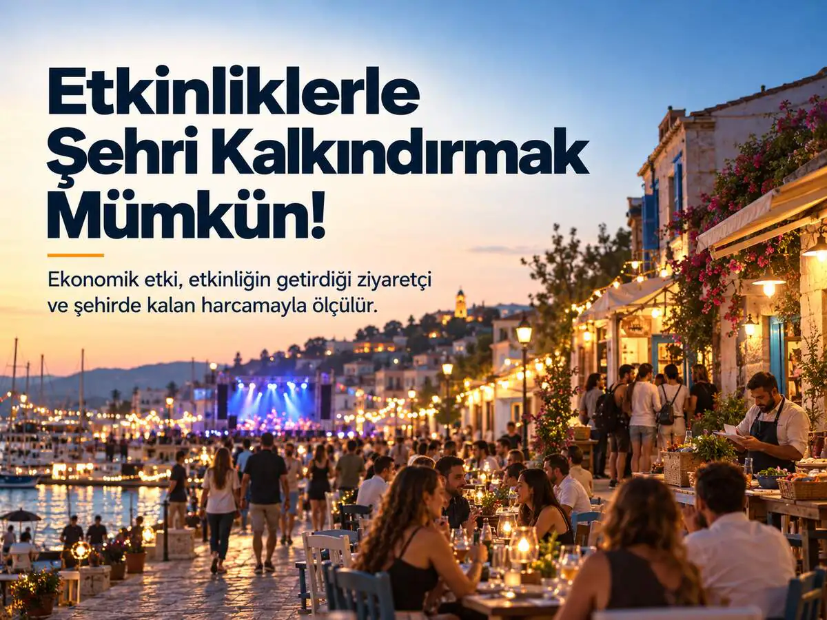 Etkinliklerle Şehri Kalkındırmak Mümkün!
