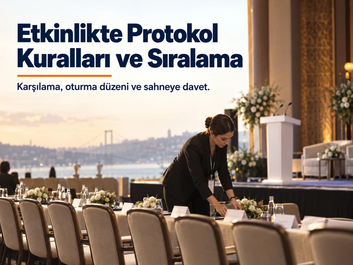 Etkinlikte Protokol Kuralları ve Sıralama