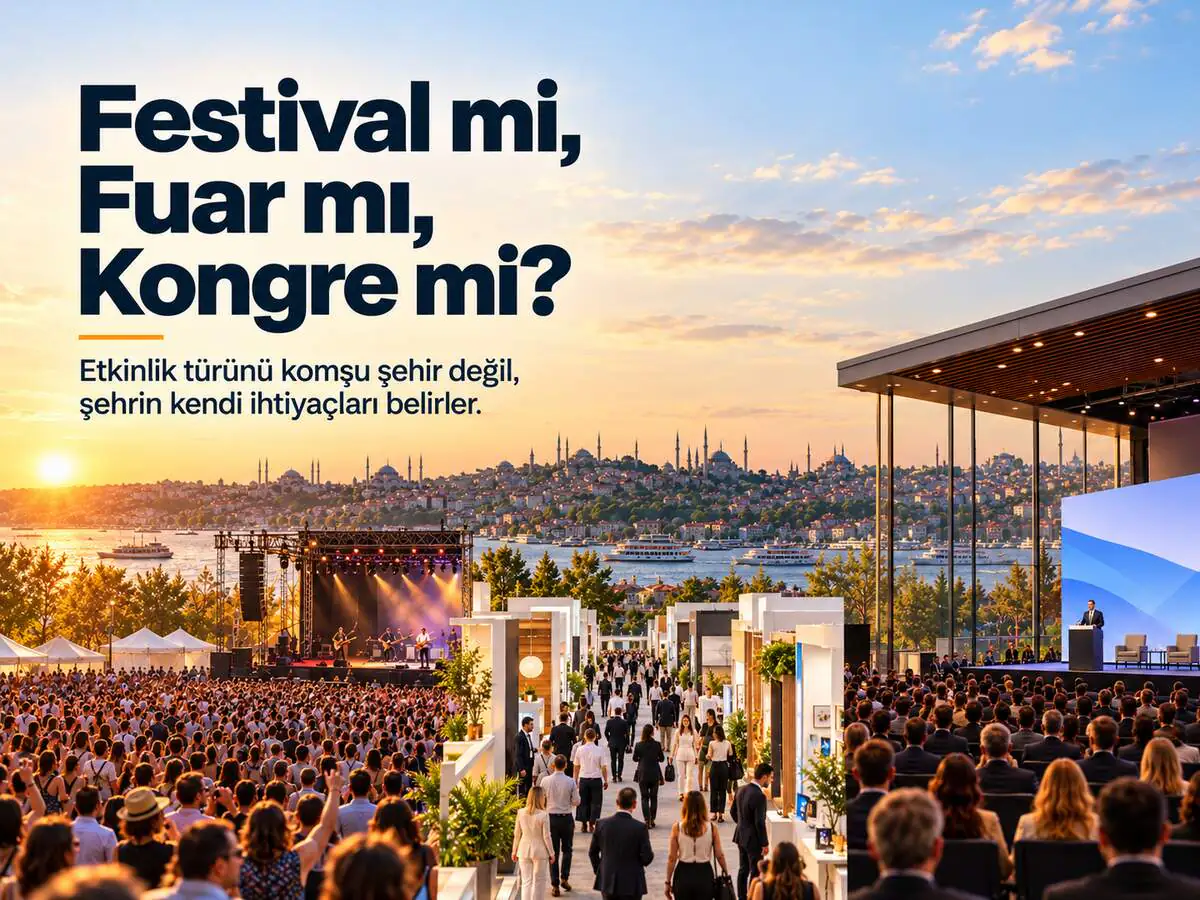Festival mi, Fuar mı, Kongre mi?
