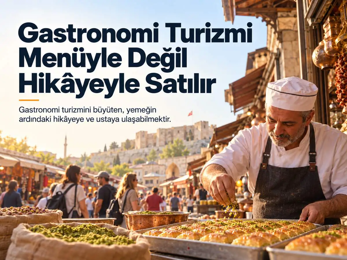 Gastronomi Turizmi Menüyle Değil Hikâyeyle Satılır