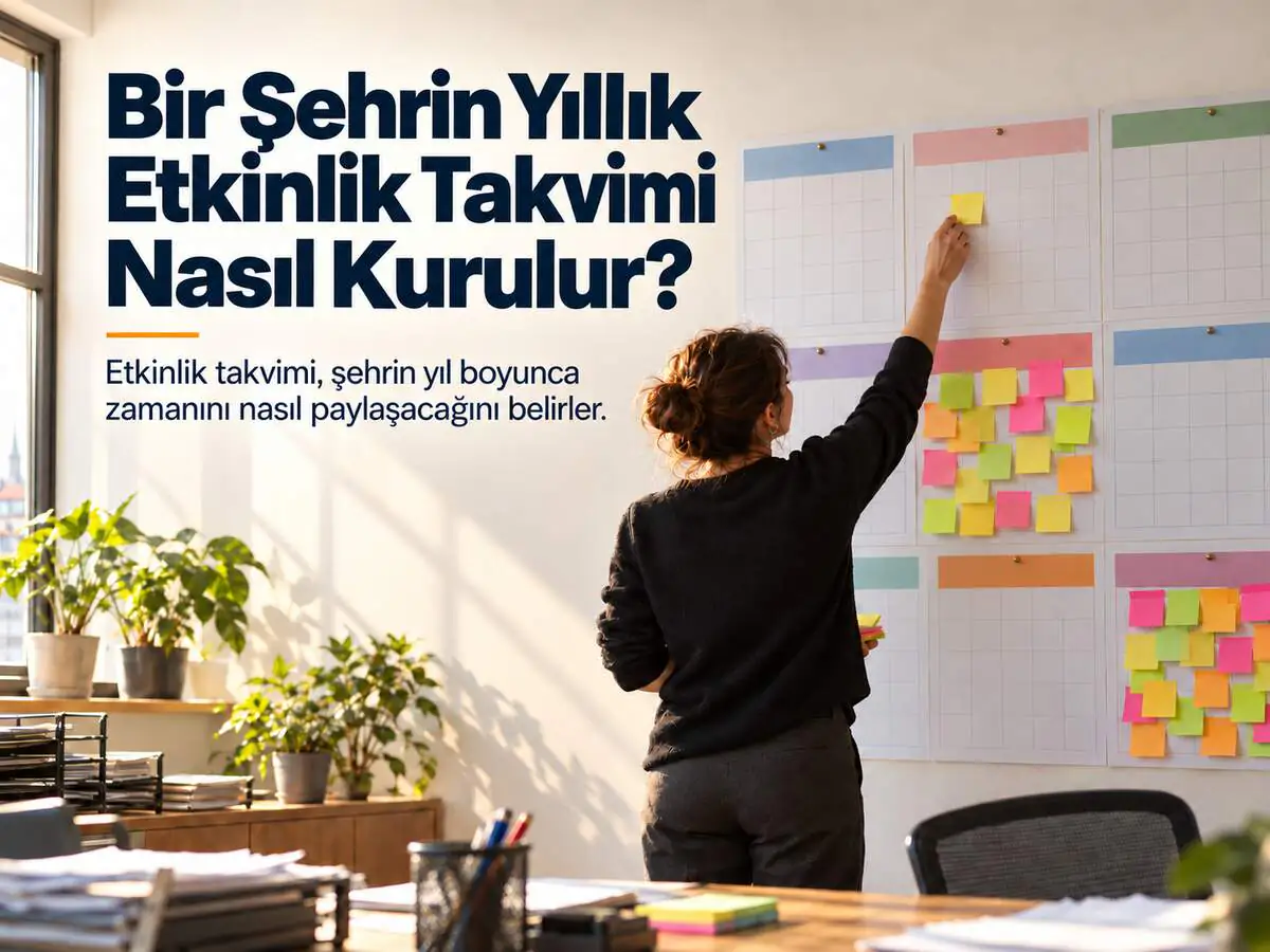 Bir Şehrin Yıllık Etkinlik Takvimi Nasıl Kurulur?