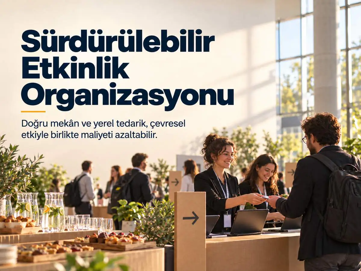 Sürdürülebilir Etkinlik Organizasyonu: Çevre Dostu Etkinlikler İçin Rehber