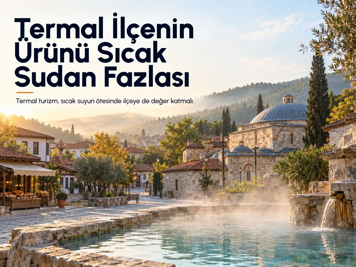 Termal İlçenin Ürünü Sıcak Sudan Fazlası