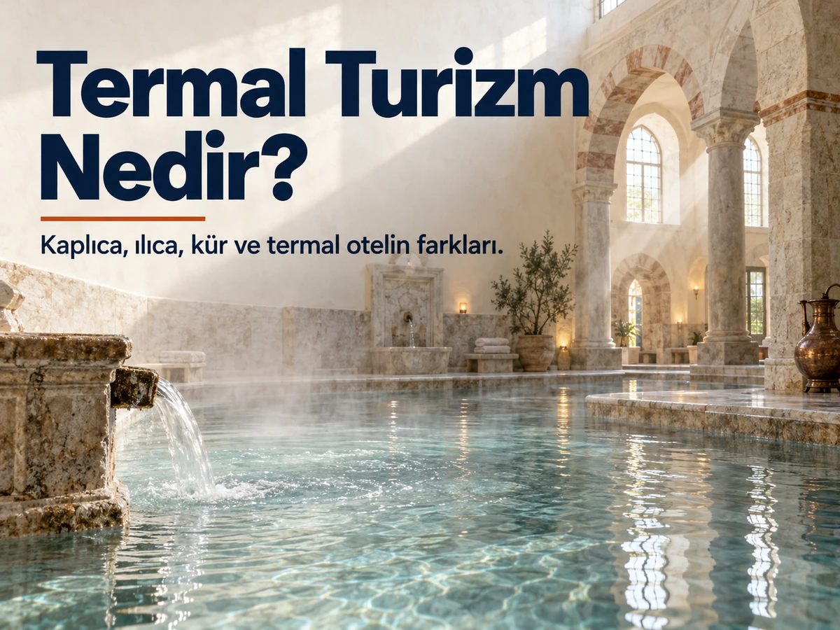 Termal Turizm Nedir? Kaplıca, Ilıca, Kür ve Termal Otel Arasındaki Farklar