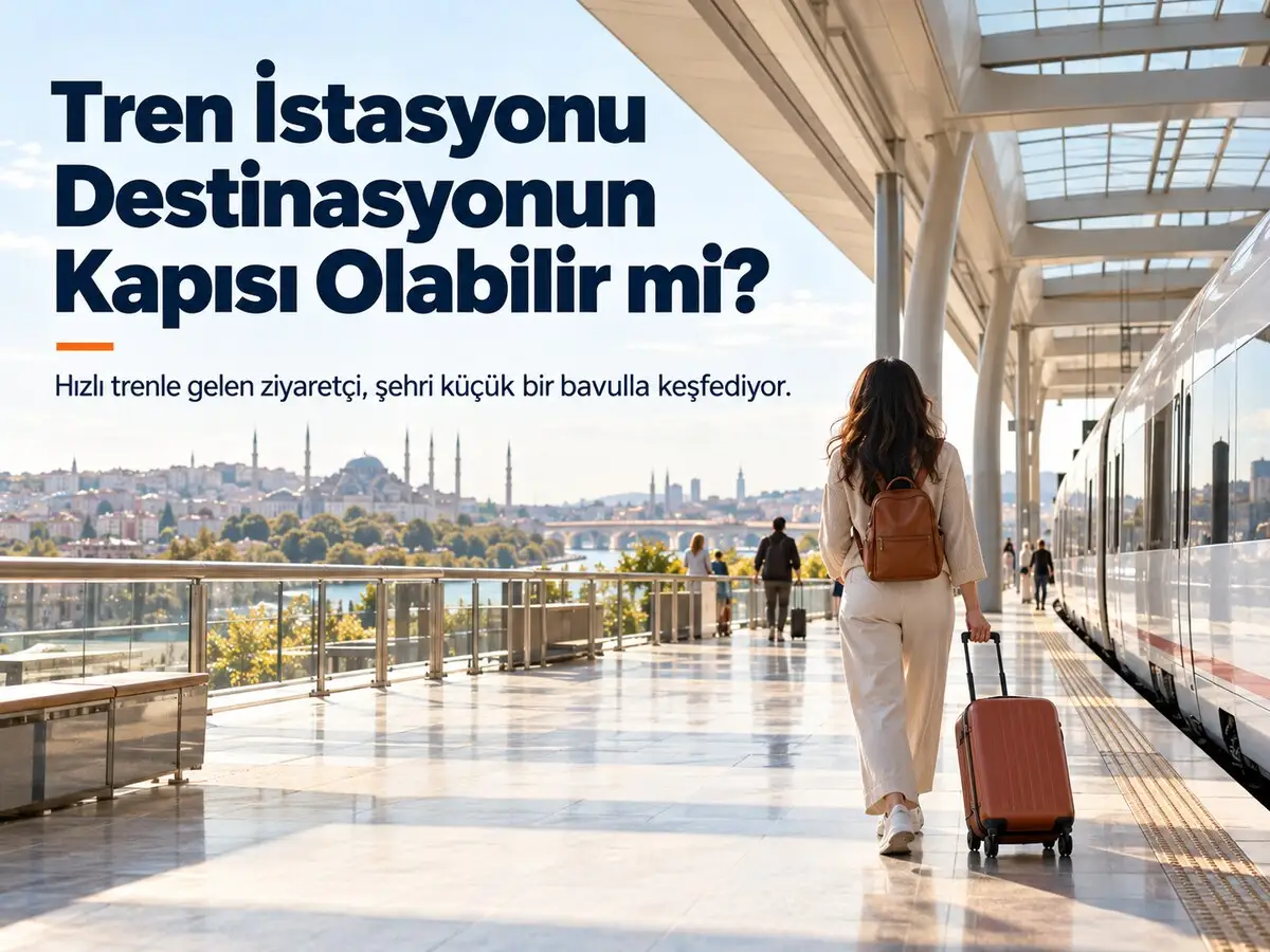 Tren İstasyonu Destinasyonun Kapısı Olabilir mi?