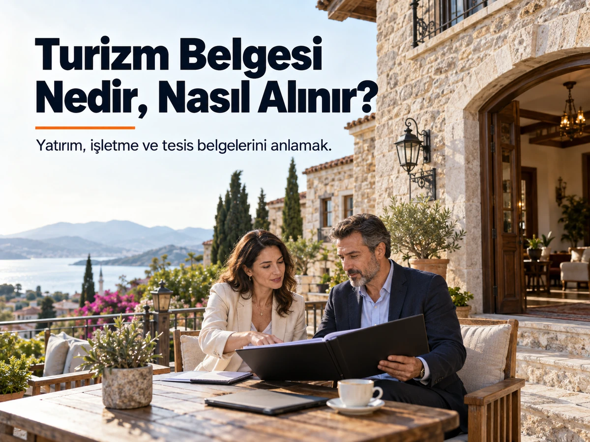Turizm Belgesi Nedir, Nasıl Alınır? Yatırım Belgesi, İşletme Belgesi ve Belediye Belgeli Tesis