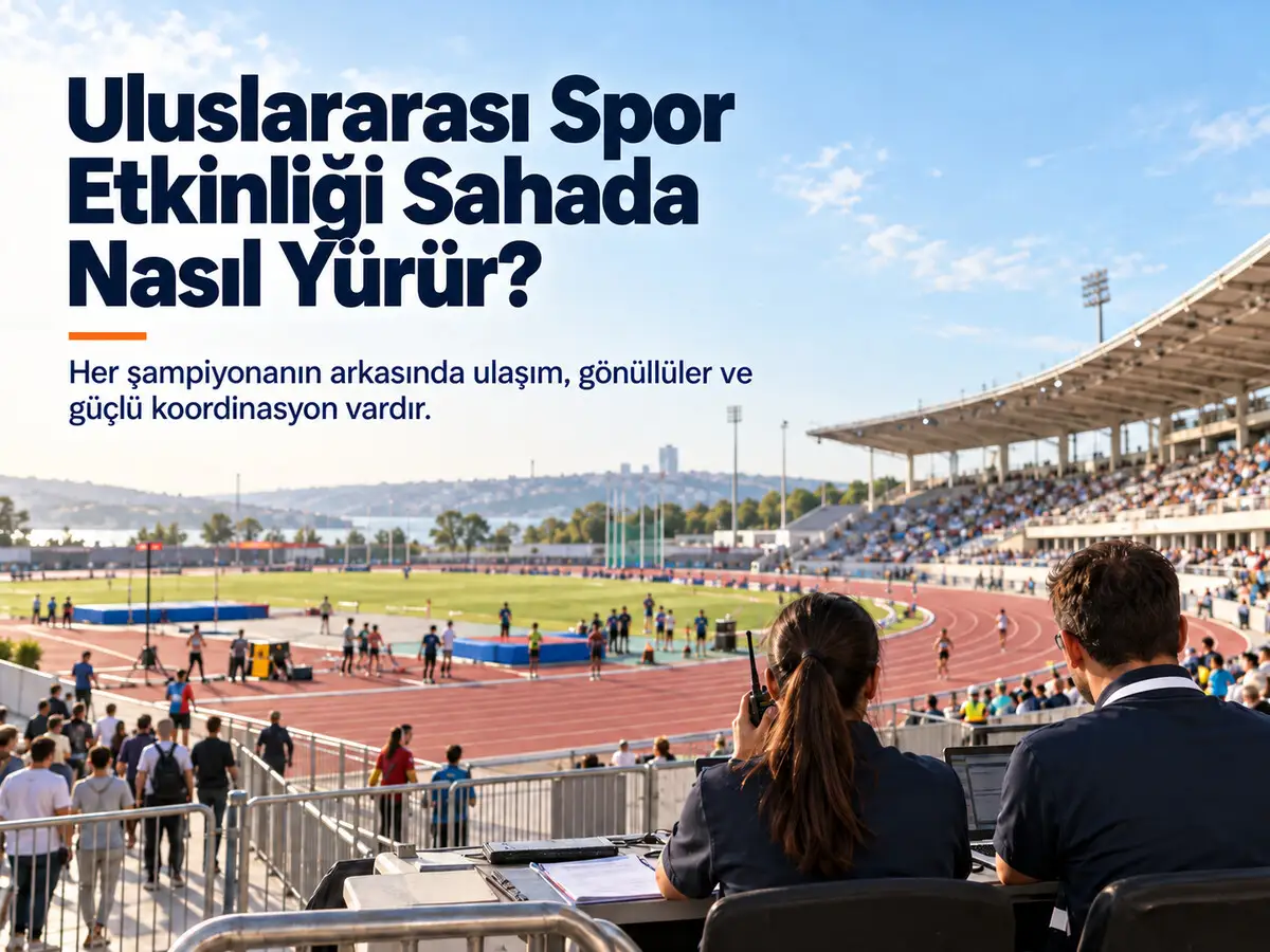 Uluslararası Spor Etkinliği Sahada Nasıl Yürür?