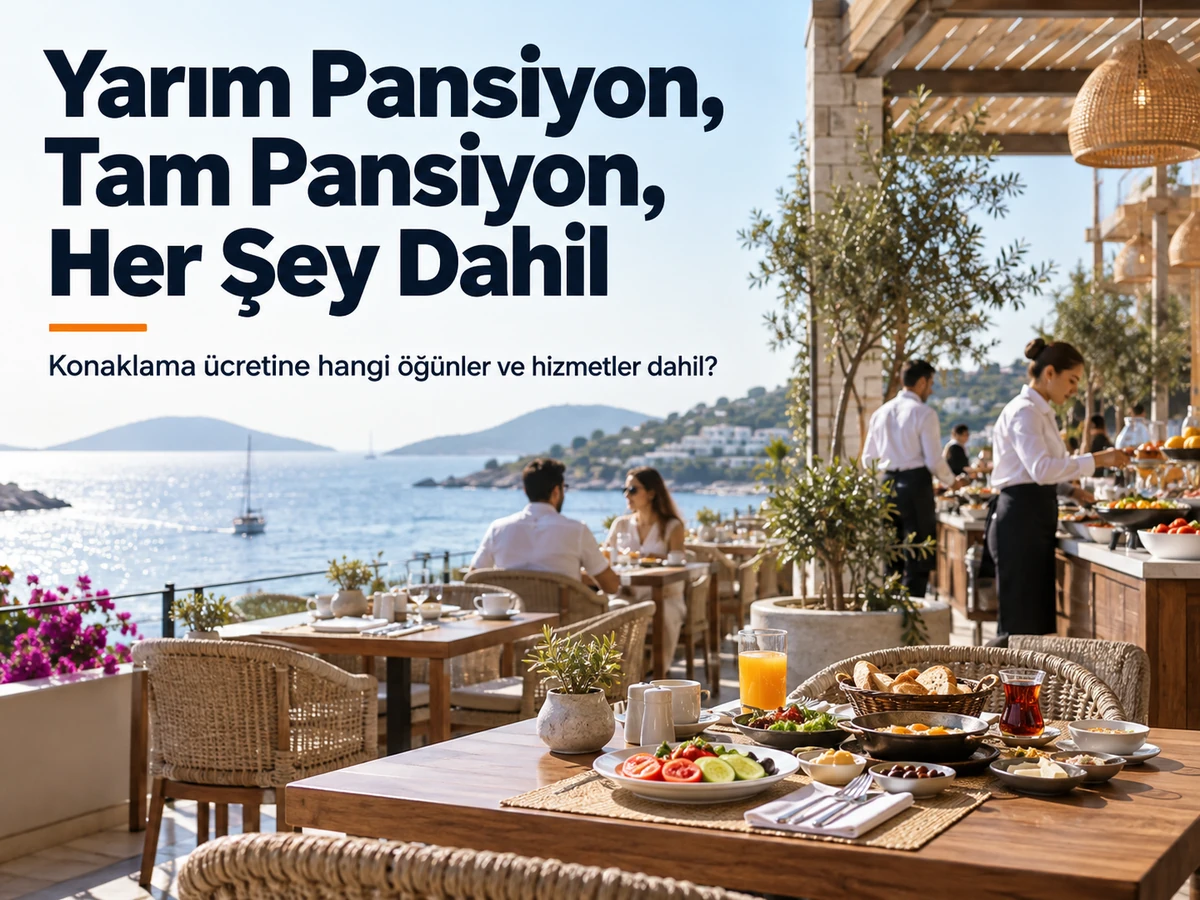 Yarım Pansiyon, Tam Pansiyon, Her Şey Dahil: Konaklama Türleri Ne Demek?